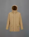 Herno Laminar Parka In Organic Tech In Brown