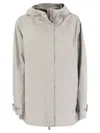 Herno Laminar Parka With Functional Hood In Neutral