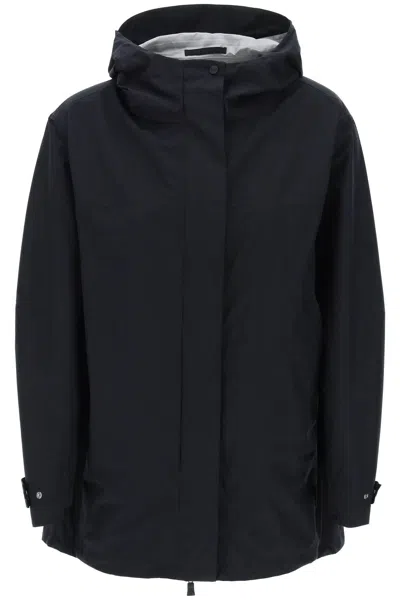 Herno Laminar Parka With Hood In Black