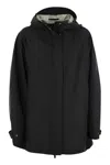 Herno Lightweight Gore-tex Jacket In Black
