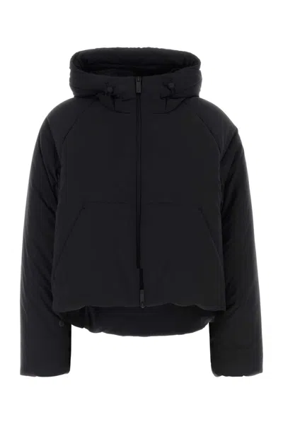 Herno Laminar Piumino Corto In Black
