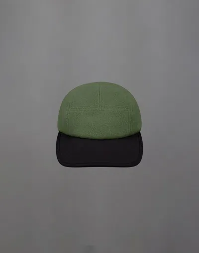 Herno Berretto In Pile In Green