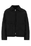 Herno Laminar Quilted Nylon Down Jacket In Black