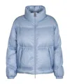 Herno Laminar Quilted Ripstop Jacket In Blue