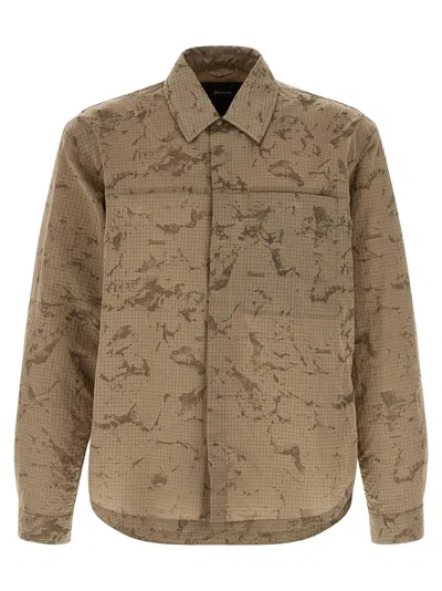 Herno Laminar Laminar Over Shirt Jacket In Brown
