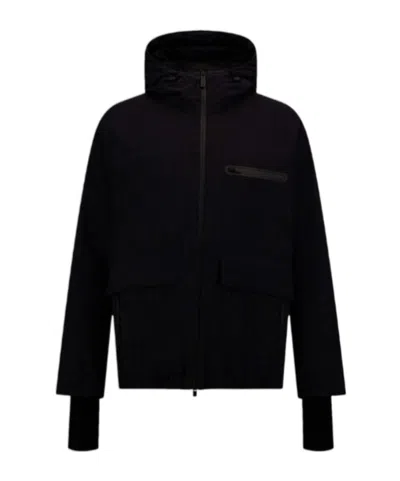 Herno Laminar Short Parka In 2l Gore-tex In Black