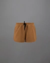 Herno Laminar Shorts In Tech Double In Tobacco