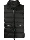 HERNO LAMINAR SLEEVELESS WAISTCOAT