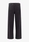 Herno Laminar Laminar Technical Fabric Trousers In Black