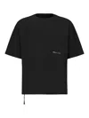 Herno Logo Printed Crewneck T-shirt In Black