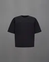 Herno Laminar T-shirt In Extra Light Stretch Padded In Black