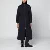Herno Laminar Trench Coat In Black 2l Gore-tex In Blue