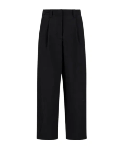 Herno Laminar Trousers In Comfort Tech In Black