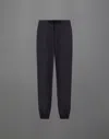 Herno Laminar Trousers In Extra Light Stretch Padded In Black