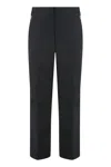 Herno Laminar Trousers In Mixed Wool In Gray