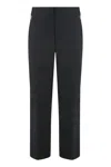 Herno Laminar Trousers In Mixed Wool In Gray