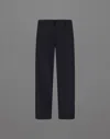 Herno Laminar Trousers In Organic-tech Feel In Black