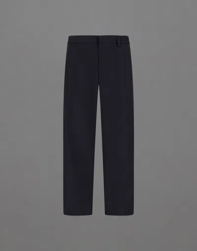 Herno Laminar Trousers In Organic-tech Feel In Black
