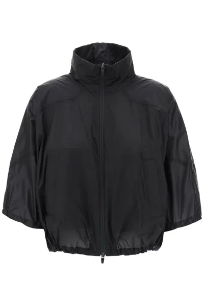 HERNO LAMINAR WINDBREAKER JACKET IN LIQUID SHINE FINISH