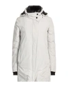 Herno Laminar Woman Coat Light Grey Size 6 Polyester In White