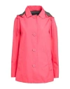 Herno Laminar Woman Jacket Coral Size 6 Polyester In Pink