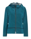 Herno Laminar Woman Jacket Deep Teal Size 6 Polyamide, Polyurethane In Green
