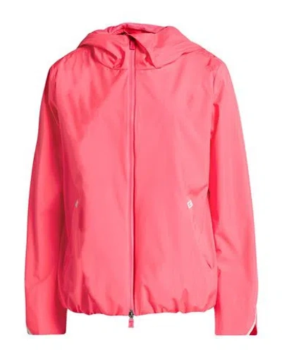 Herno Laminar Woman Jacket Fuchsia Size 12 Polyester In Pink