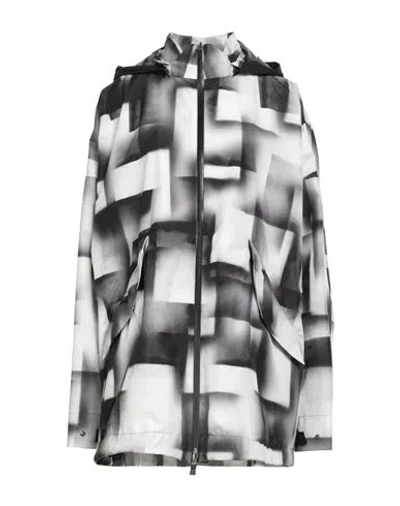Herno Laminar Woman Jacket Grey Size 14 Polyester In Gray