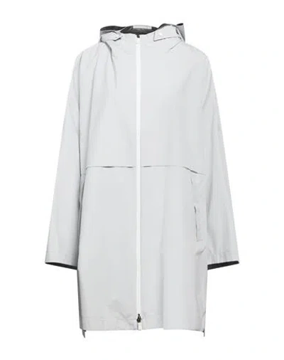 Herno Laminar Woman Jacket Light Grey Size 10 Polyester In Gray