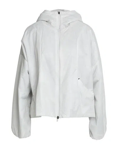 Herno Laminar Woman Jacket Light Grey Size 8 Polyamide In White