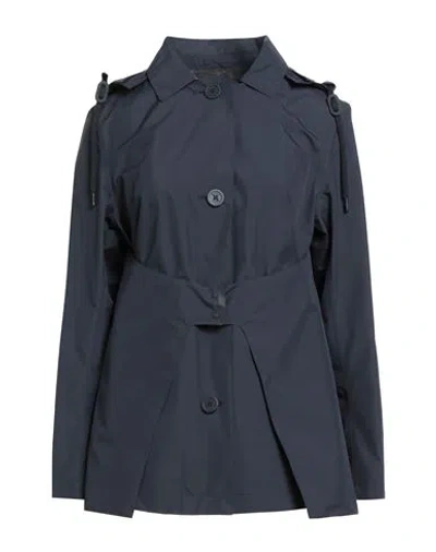 Herno Laminar Woman Jacket Midnight Blue Size 10 Polyester