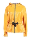 Herno Laminar Woman Jacket Orange Size 8 Polyester, Polyurethane