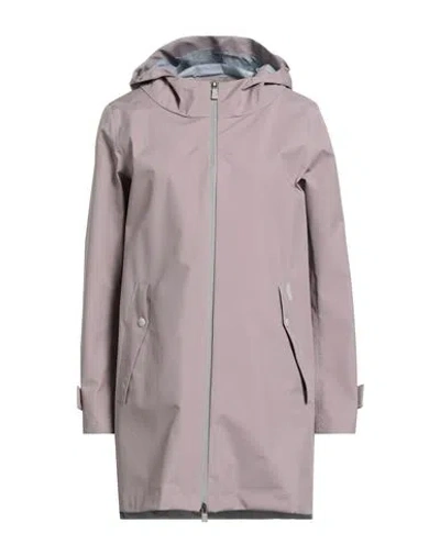 Herno Laminar Woman Overcoat & Trench Coat Antique Rose Size 6 Polyester, Ptfe - Polytetrafluoroethy In Purple