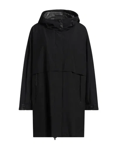 Herno Laminar Woman Overcoat & Trench Coat Black Size 8 Polyester, Ptfe - Polytetrafluoroethylene In Black
