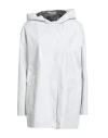 Herno Laminar Woman Overcoat & Trench Coat Light Grey Size 6 Polyester In Gray