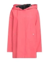 Herno Laminar Woman Overcoat & Trench Coat Magenta Size 8 Polyester In Purple