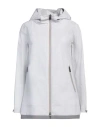 Herno Laminar Woman Jacket Off White Size 4 Cotton, Polyester, Polyurethane In Off White