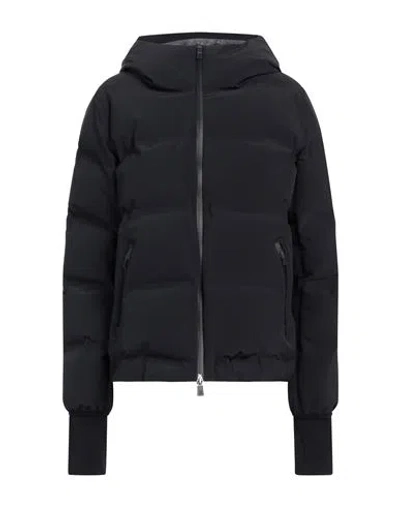 Herno Laminar Woman Puffer Black Size 12 Polyamide, Elastane, Polyurethane