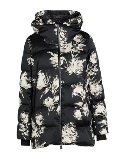 Herno Laminar Woman Puffer Black Size 6 Polyester, Polyurethane, Ptfe - Polytetrafluoroethylene