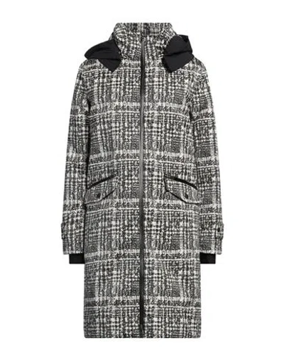 Herno Laminar Woman Puffer Black Size 6 Polyester, Polyurethane, Ptfe - Polytetrafluoroethylene In Gray