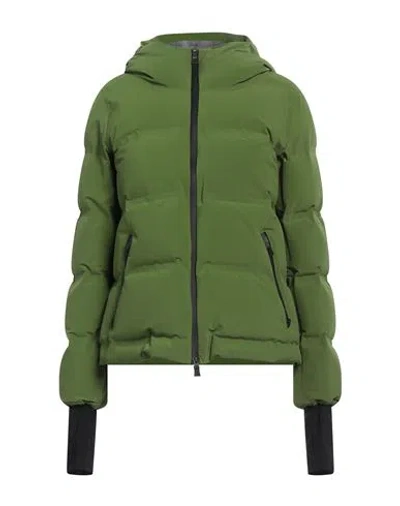 Herno Laminar Woman Puffer Green Size 6 Polyamide, Elastane, Polyurethane