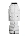Herno Laminar Woman Puffer Light Grey Size 12 Polyester In Gray