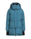 Herno Laminar Woman Puffer Pastel Blue Size 6 Polyester, Gore-tex