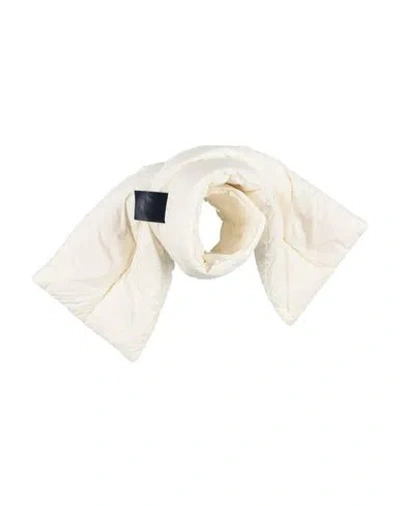 Herno Laminar Woman Scarf White Size - Polyamide In Neutral