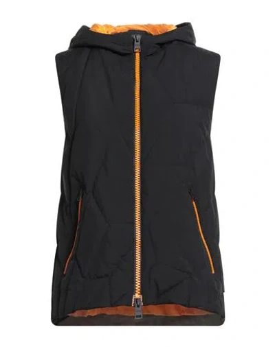 Herno Laminar Woman Vest Black Size 10 Polyester
