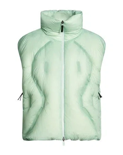 Herno Laminar Woman Vest Light Green Size 12 Polyamide In Blue