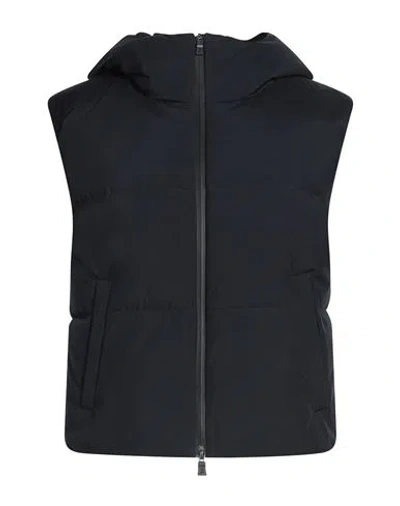 Herno Laminar Woman Vest Midnight Blue Size 10 Polyester, Ptfe - Polytetrafluoroethylene, Gore-tex