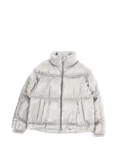 Herno Laminar Zip Jacket In Gray