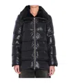 Herno Nylon Ultralighe E Faux Down Jacket In Black