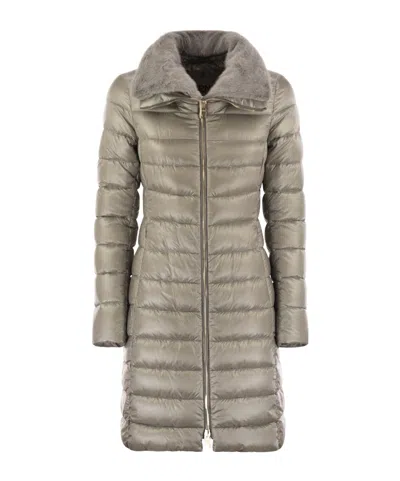 HERNO LAPEL DOWN JACKET